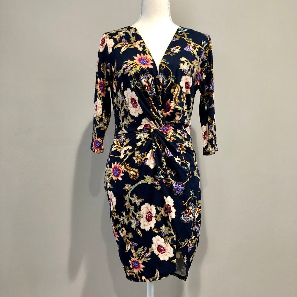 Floral Wrap Dress